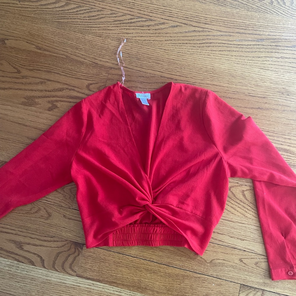 Cropped long sleeve